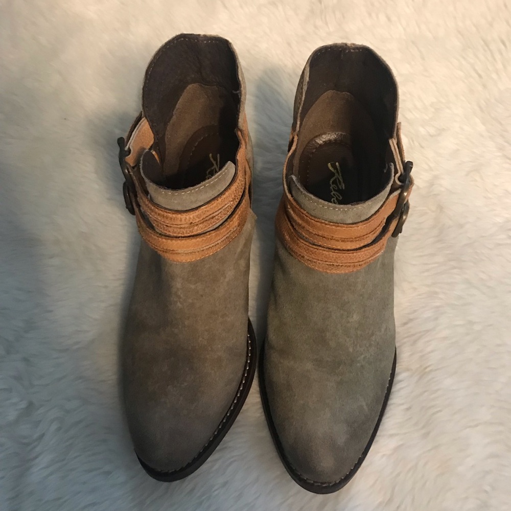 Rebels Suede Booties - image 3